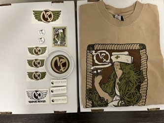 Vapor Room - T-Shirt & Ashtray - Accessories - (New)