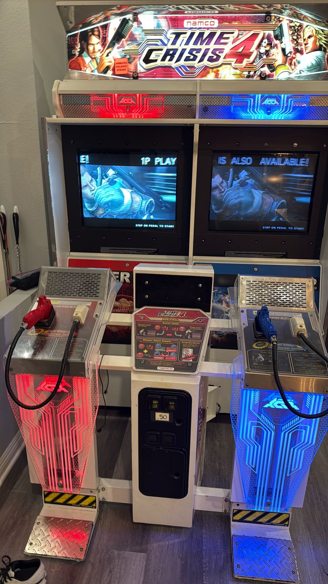 Time Crisis 4 Arcade Machine