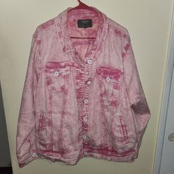 Plus Size Jean Jacket 