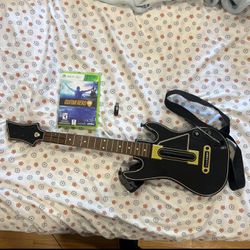 Guitar Hero Live: Xbox 360 Game, Guitar, + Adapter