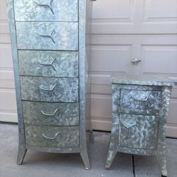 Tall Dresser and Side Table