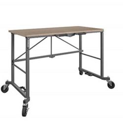 Portable Folding Work Desk W/ MDF Work Top, 350 Lb. Capacity