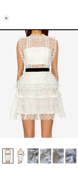 Self Portrait lace dress