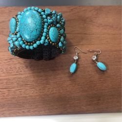 Bracelet & Earrings 