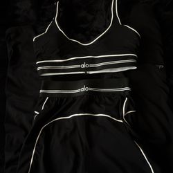 Alo Yoga Airbrush Heart ( ALO SET)🔥