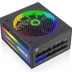 GAMEMAX 1050W Power Supply, Fully Modular 80+ Gold Certified