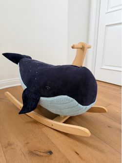 Toddler wooden rocker