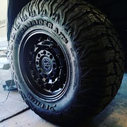 All 4 Wheels 17x9 Tires 35 Of Road Available