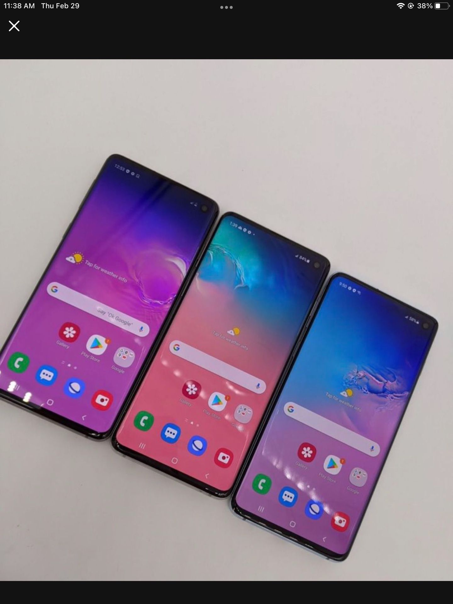 Unlocked Samsung Galaxy S10 Desbloqueado