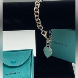 Tiffany & C 925 Sterling Silver Bracelet 