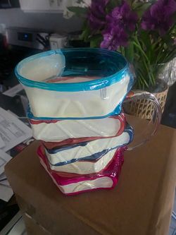 Glass mug coffee cups