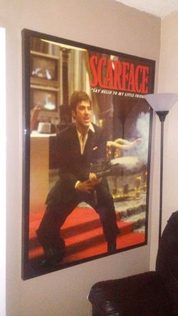Scarface picture very nice and very big