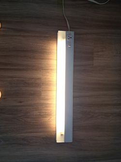 Cabinet Desk Light - 24" Long With Outlet