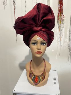 African auto gele ready to wear auto gele