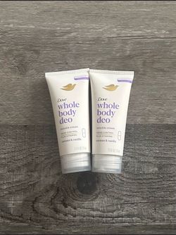 Dove Coconut & Vanilla Whole Body Deo Invisible Cream $7 Each