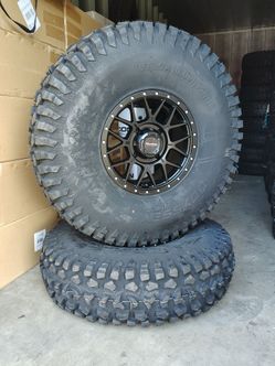 Canam wheels and tires 33x10-15