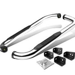 Ram 09-18 1500 Standard Cab 2-Door Dodge Ram 10-20 2 Standard Cab 2-Door oval tube running boards   Ram 09-18 1500 cabina estándar de 2 puerta