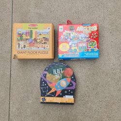 3 Kids Large Pieces Puzzles