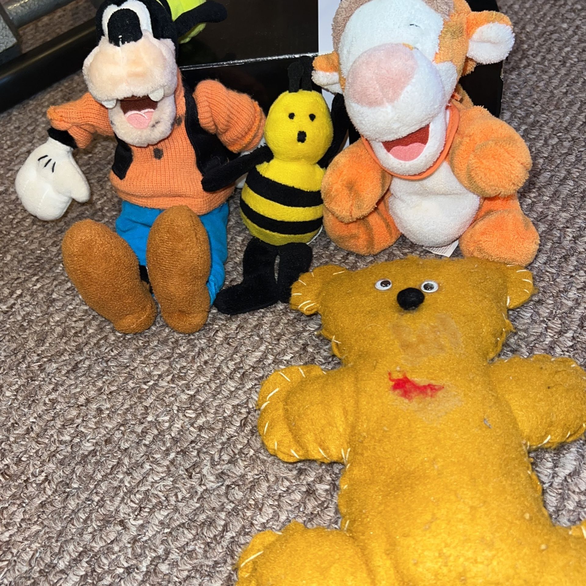 4 Stuffed Animals For $2