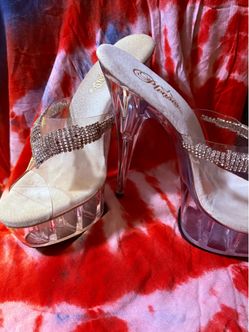 Pleaser diamond platforms