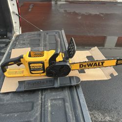 Chainsaw Flexvolt Dewalt 