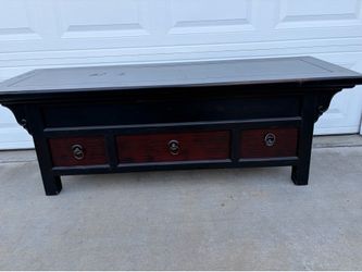 Vintage cedar Trunk or bench