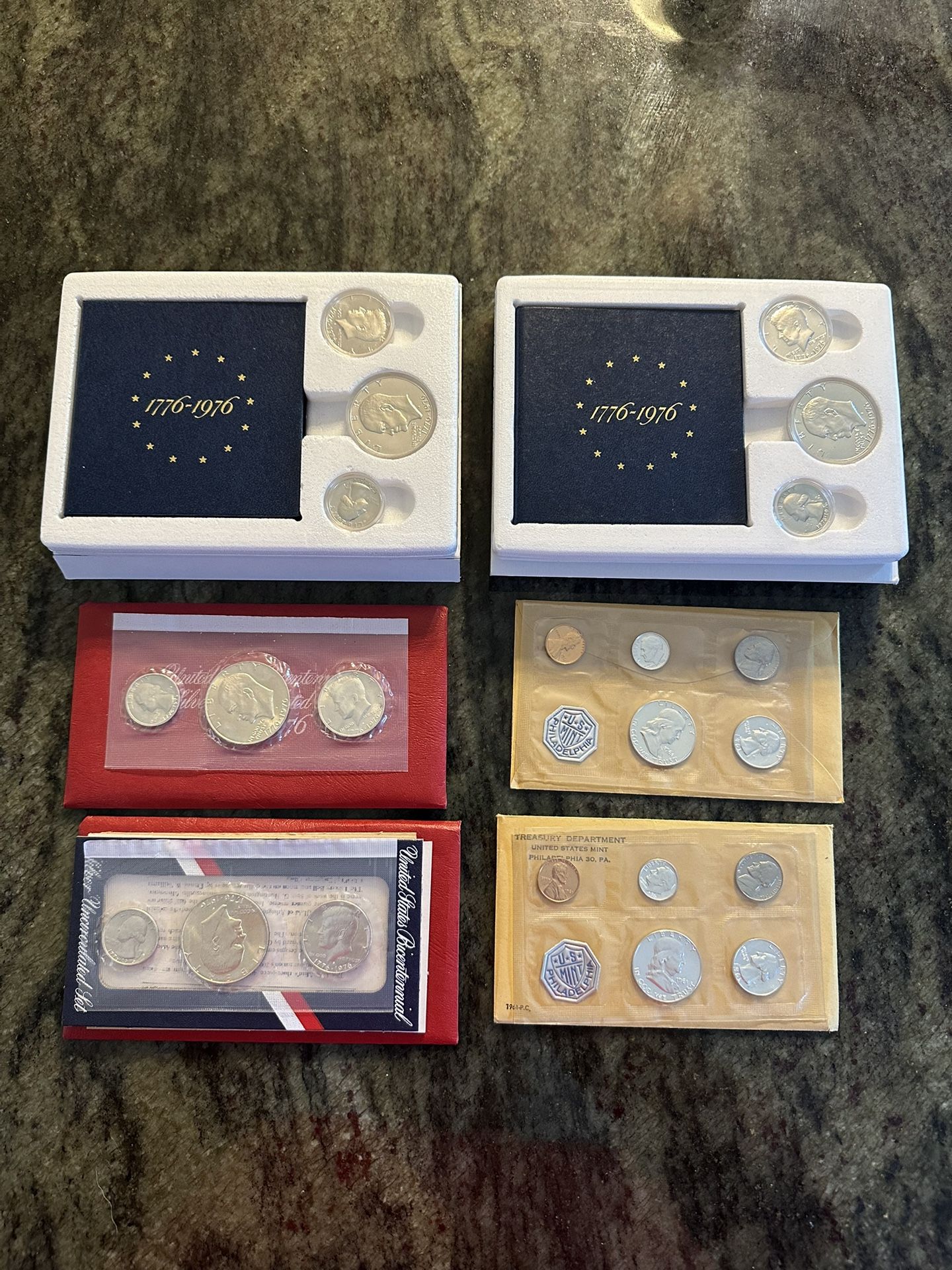 Sterling Silver Coin Sets 