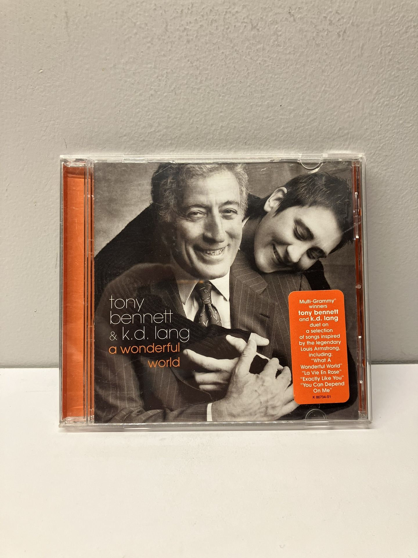 Tony Bennett And K.D. Lang - A Wonderful World Cd - Excellent Condition