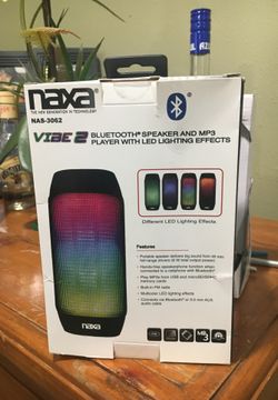 New Bluetooth speaker