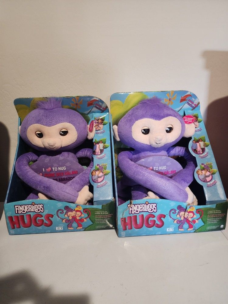 Fingerlings HUGS Kiki Advanced Interactive Plush Baby Monkey Pet for Sale in Avondale AZ OfferUp