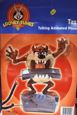 12” Looney Tunes Tax Talking Animated Phone