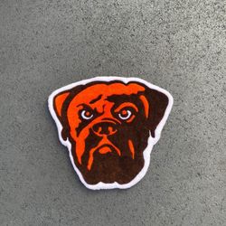 HANDMADE CLEVELAND BROWNS RUG