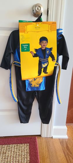 Blue Ninja Costume - Toddler Boy 2T