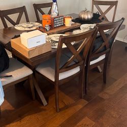 Western Dining Table 7 Piece (Costco)