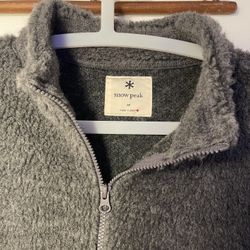 Snowpeak wool fleece jacket