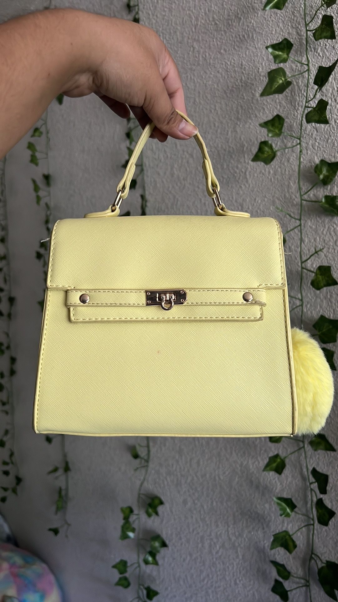 Yellow Crossbody Purse