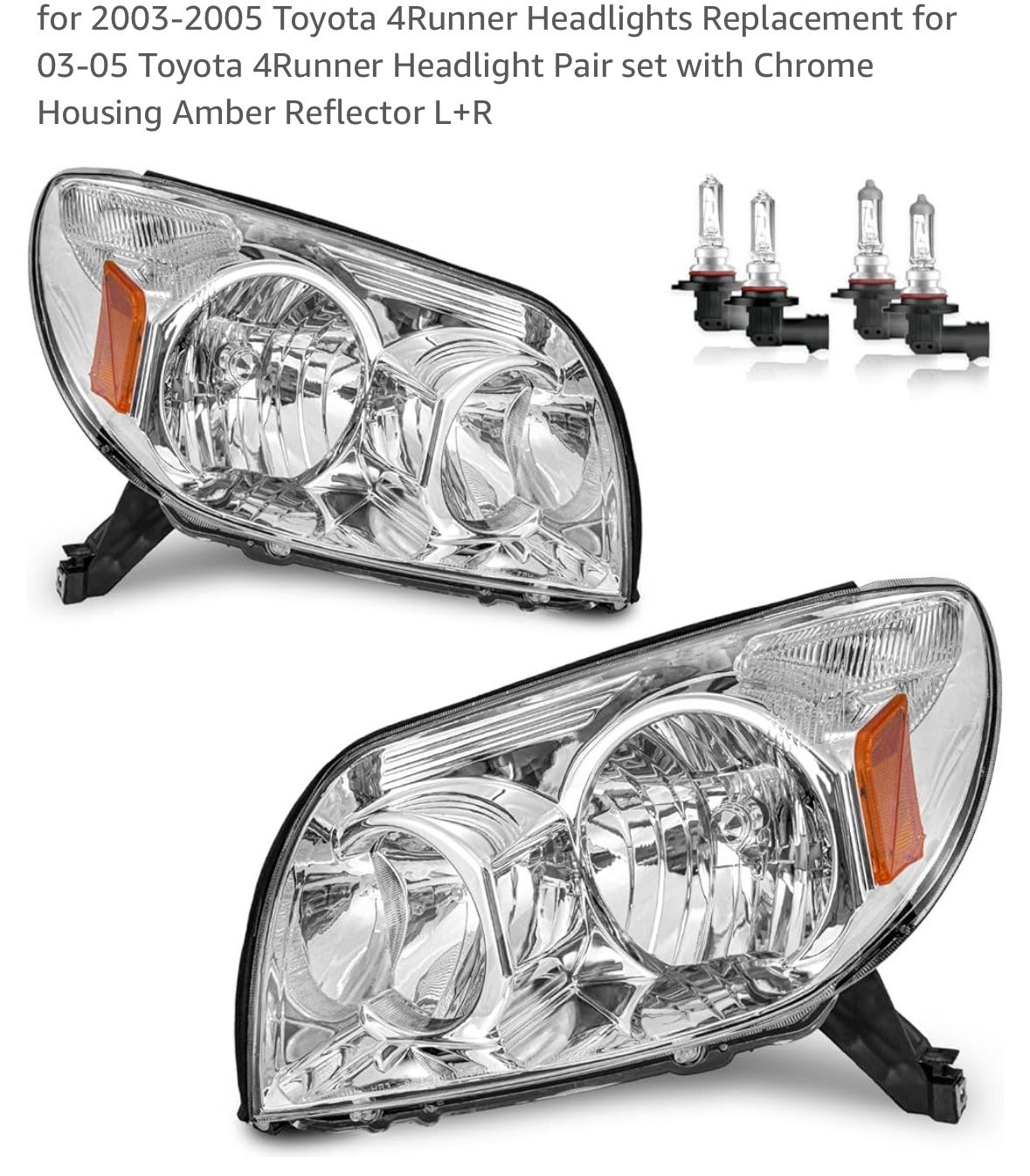 Toyota 4Runner Headlights 2003-2005