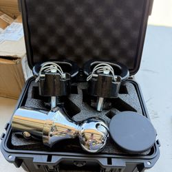 Lrichy 60618 Upgraded 38k Puck System Gooseneck Hitch Ball Kit With Case For 2013-2025 Dodge Ram 2, 2-5/16 In Hitch Ball For Truck Bed With 2 