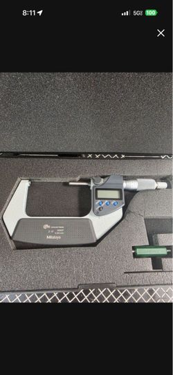 Mitutoyo digital micrometer