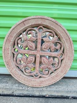 Mirror – Round Wall, Decorative Floral, Vintage Style