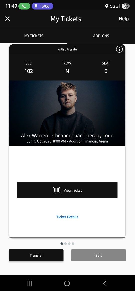 Alex Warren Tickets