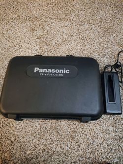 Old school Panasonic VHS camcorder