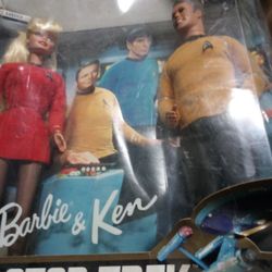 Barbie And Ken Star Trek Edition 