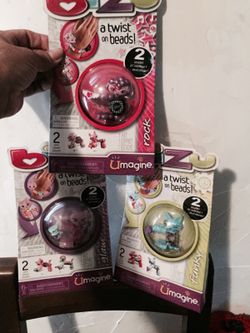 Funky twist on beads.