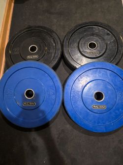 Body Solid 35lb and 45lb Bumper Plates