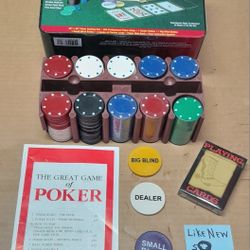 ♡ TEXAS  HOLD'EM. Poker set. ☆