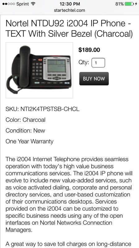 Nortel Networks Ip Phone 2004