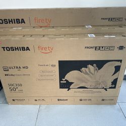 Toshiba 50” 4K LED TV! $349 Cash Or Card!!