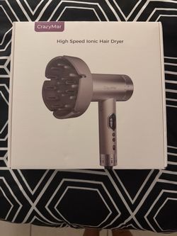 CrazyMar High Speed Ionic Hair Dryer