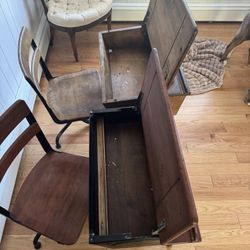 Vintage Child’s Student Desk